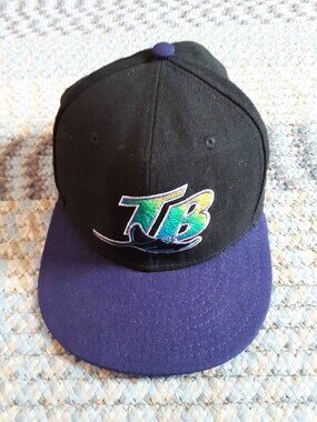 TAMPA BAY DEVIL RAYS BASEBALL CAP (NEW-7 1/2) New Era 59Fifty Cooperstown AL MLB